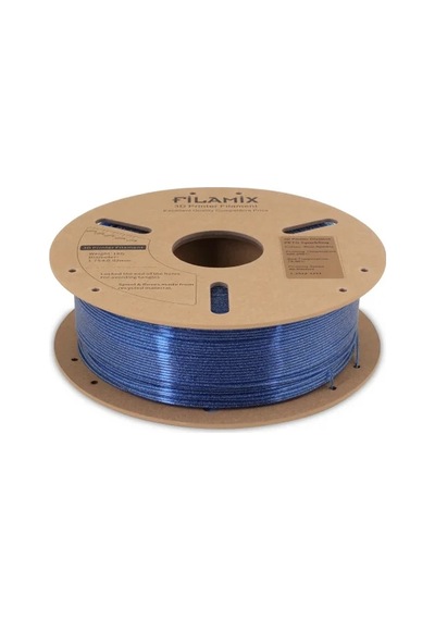 Filamix Petg Sparkling Filament - Simli Mavi