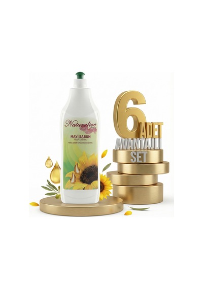 Naturalive Mayi Arap Sabunu 6x1 Lt