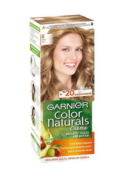 Garnier Color Naturals 8 Koyu Sarı Saç Boyası