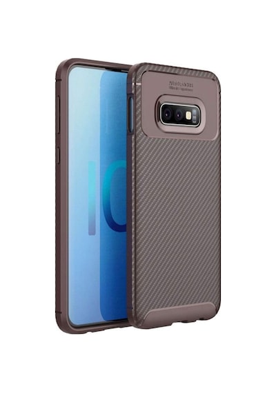 Samsung Uyumlu Galaxy S10E Karbon Görünüm Negro Silikon Kilif 545333697