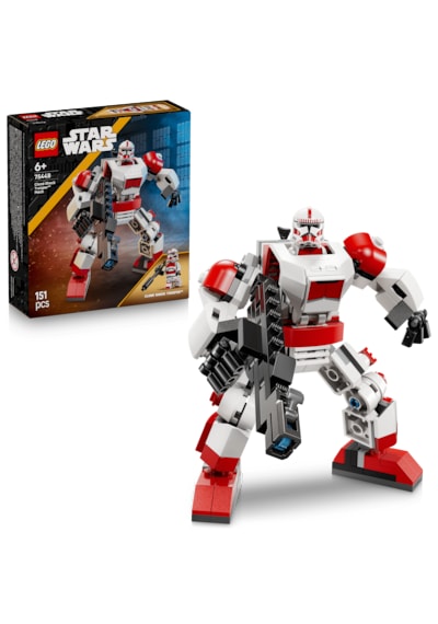 LEGO® Star Wars™ Klon Şok Trooper™ Robotu 75448 - 6 Yaş Üzeri Çocuklar için Figür İçeren Yaratıcı Oyuncak Yapım Seti (151 Parça)