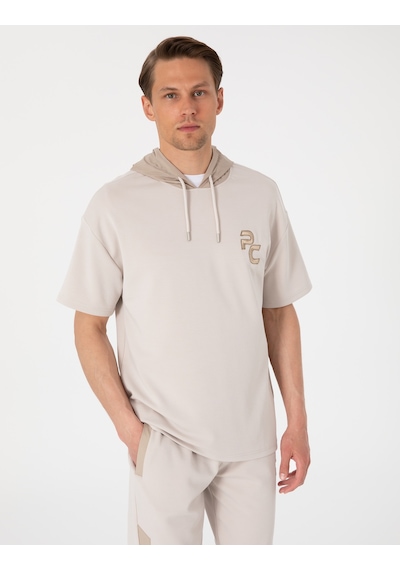 Pierre Cardin Erkek Taş Sweatshirt 50302613-vr049 Taş
