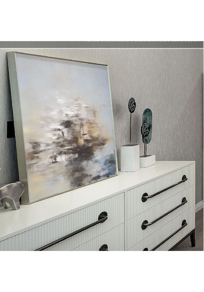 Soyut El Yapımı Yağlı Boya Tablo 75x75cm Hij4065