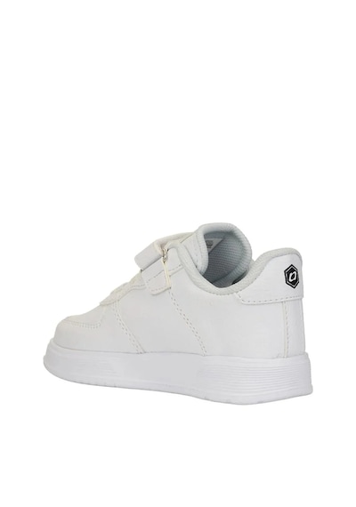 Zacoz Unisex Çocuk Spor Ayakkabı Cırt Cırtlı Hafif Rahat Günlük Okul Sneaker beyaz