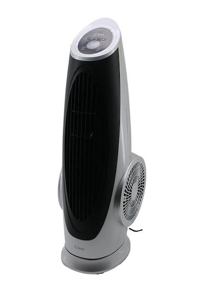 Bay Kiwi Kfan-7690 Kule Tipi Turbo Fan Vantilatör Kumandalı - Dokunmatik Ekran 130w 3 Kademe Hız Y: 75cm Bx
