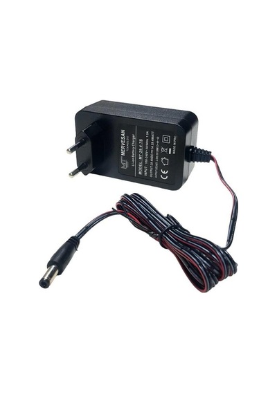 Mervesan 29.4volt 7s 1amper Li-ion Batarya Şarj Cihazı