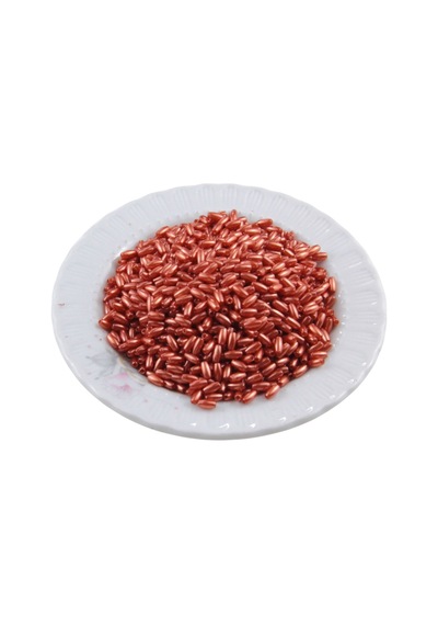 İnci Arpa Boncuk Oranj Tonu 3x6 Mm 20 Gr Ortalama 600 Adet