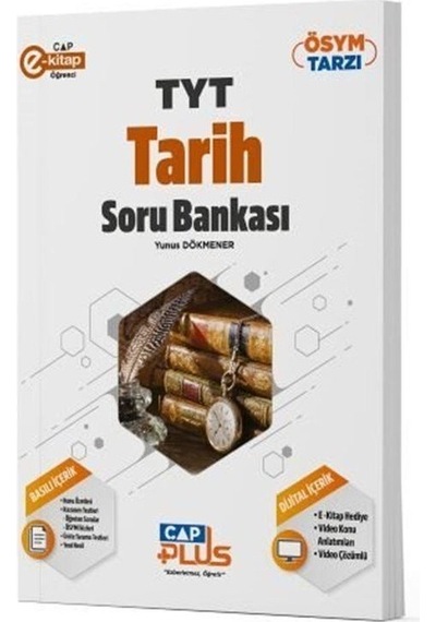 2023 TYT Tarih Plus Soru Bankası -  Çap Yayınları