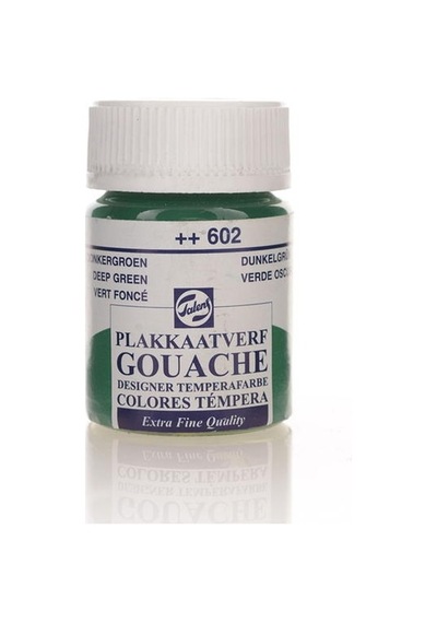 Talens Guaj Boya 602 Deep Green