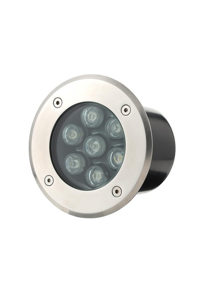 Sıva Altı Led Armatür Dekoratif Işık Show Gösteri Yol Aydınlatma Açık Alan Enerji Tasarruflu Yuvarlak Zemin Doğal Beyaz 4000k A-1403 9w 220v Doğal Beyaz