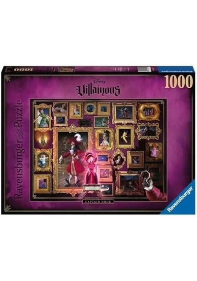 Villainous Captain Hook Yapboz, 1000 Parça