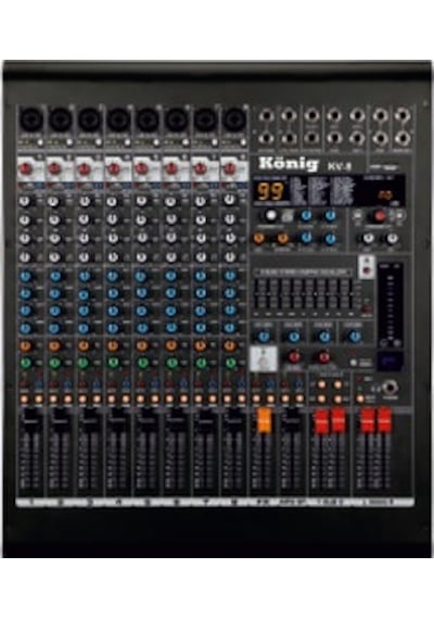 König Kv-8 8 Kanal Deck Mikser
