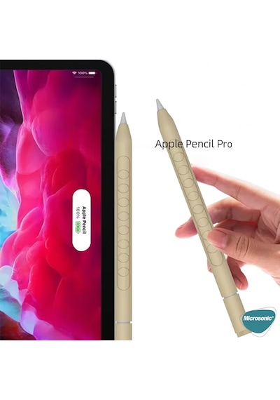 Microsonic Pencil Pro Kılıf Mat Silikon Beyaz