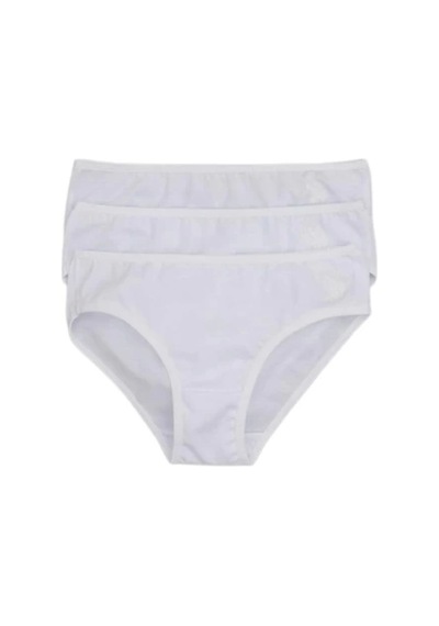 U.S. Polo Assn. U.s. Polo Kız Çocuk Slip Külot 1675 Beyaz Beyaz