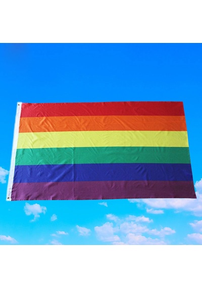 İlerleme, Gökkuşağı Bayrağı 3x5ft Polyester Lgbtq Solmasına Dayanıklı Su Geçirmez Bayrak Diğer