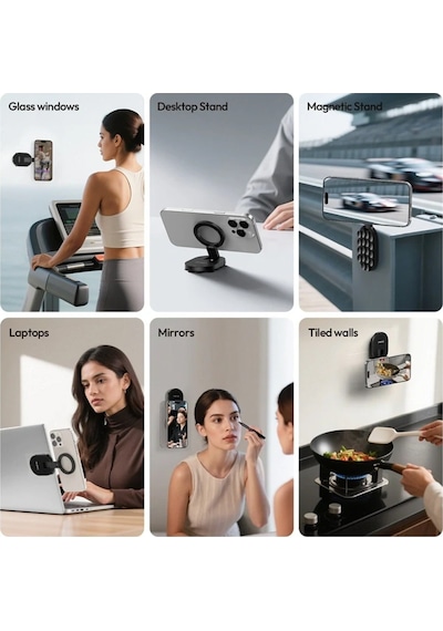 Ulanzi Ma39 Maglock Mini Vakumlu Manyetik Telefon Tutucu - S002