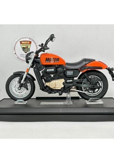 Qj Motor Srv 300 1:12 Ölçek Sesli & Işıklı Diecast Motosiklet Model