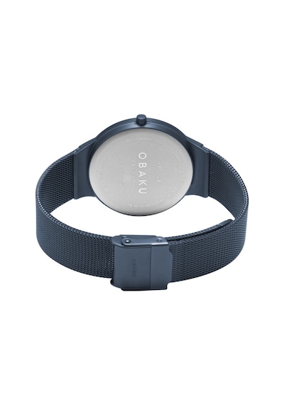 Obaku Denmark V307lxllml Quartz Çelik Hasır Lacivert 34 Mm Kadın Kol Saati Lacivert