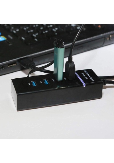 Yüksek Hızlı Usb Hub - Çoklayıcı 4 Adet Usb3.0 Giriş Port