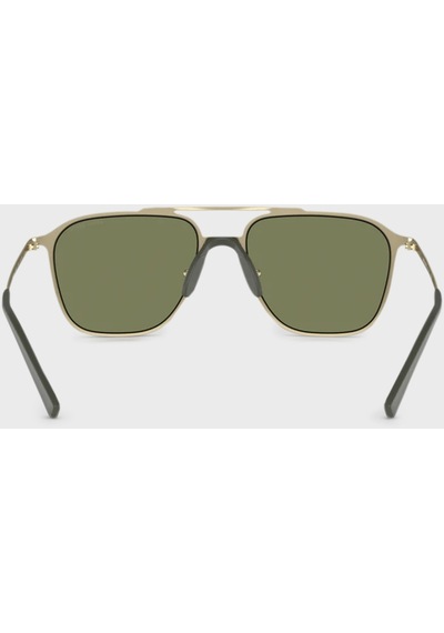 Giorgio Armani 0ar6110 30022a 58 Mat Uçuk Altın - Yeşil Erkek Güneş Gözlüğü