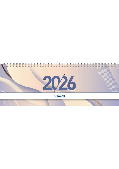 Gıpta 2026 Spiralli Masa Takvimi 12x33 Cm 504-btk