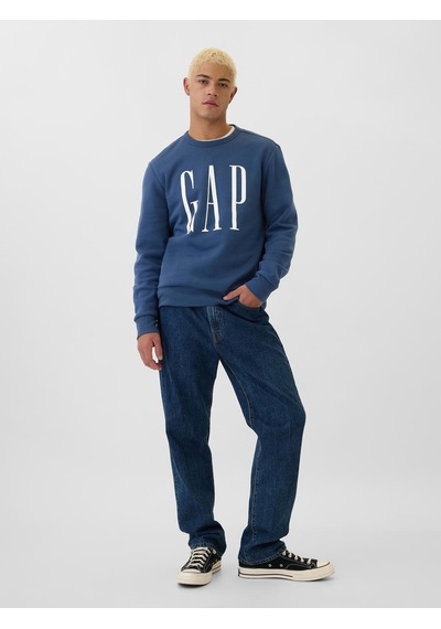 Gap V-lw Db Fleece Erkek Sweatshirt-8079 Lacivert