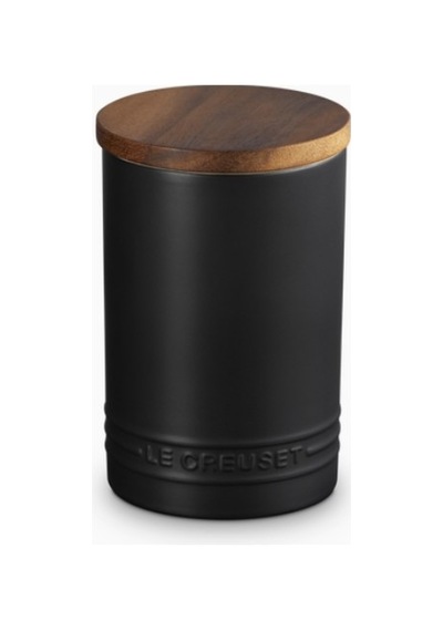 Le Creuset Signature Akasya Kapak, Seramik Saklama Kabı Saklama Kapları Mat Siyah 3