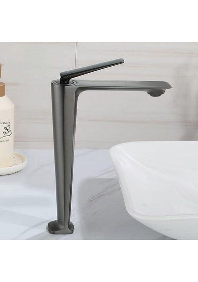 Sensa Uzun Lavabo Bataryası Mat Füme