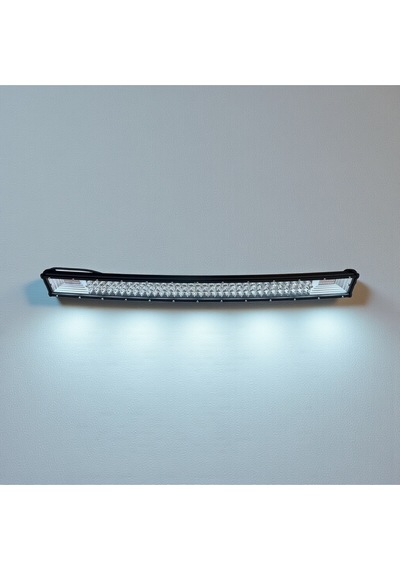 Offroad Oval Tepe Sis Lambası 80cm Beyaz-amber Çakarlı 135 Led 405w Eğimli Yayıcı Delici Off Road