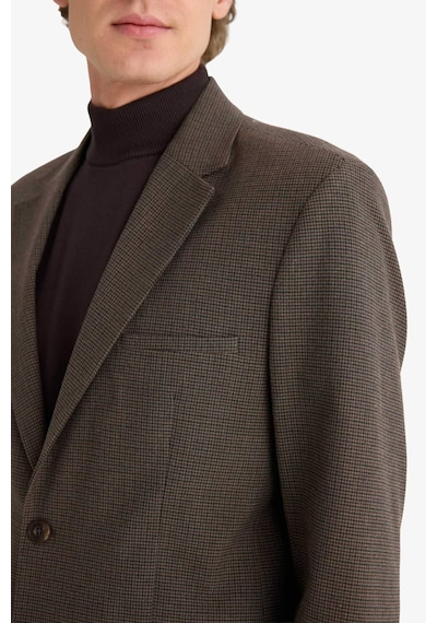 Defacto Modern Fit Blazer Ceket F7655ax25aubn571 Kahve