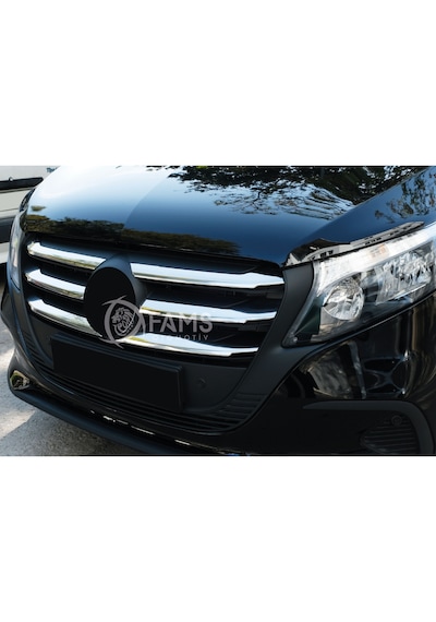 Mercedes Vito W447 Uyumlu 2024 Üzeri Ön Panjur 6 Parça P.çelik