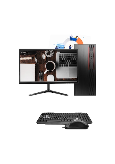 Ramtech WorkForce WF374 i5-4590 8 GB 128 GB SSD 19.5" Free Dos Masaüstü Bilgisayar