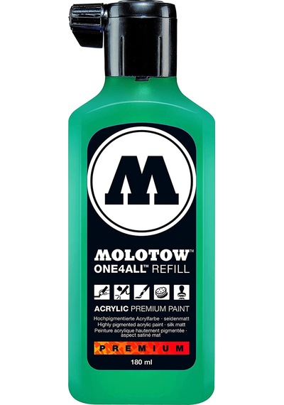 Molotow Refill 180Ml - N 206 Lagoon Blue