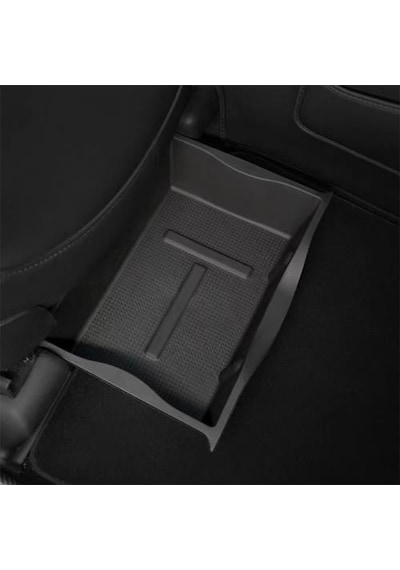 Polham Tesla Model Y İçin 35x23cm Koltuk Altı Saklama Kutusu, Şişe, Şemsiye, Ayakkabı İçin Organizer