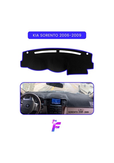 Kıa Sorento 2006-2009 Araca Özel Torpido Örtüsü Ön Göğüs Kılıfı Tam Koruma Oto Aksesuar Td11 Torpido Halısı