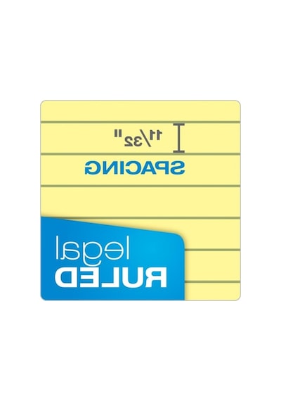 Legal Pad Not Defteri - 50 Yaprak, 3-delik Delikli, 21,6 X 29,8 Cm