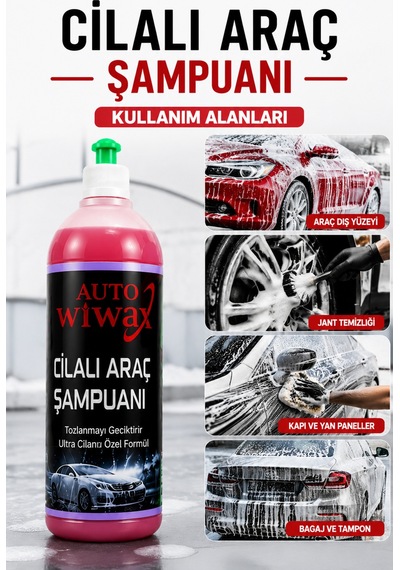 Oto Bakım Seti Lastik Parlatıcı Torpido Koruyucu Genel Temizleyici Motor Temizleyici Cilalı Şampuan