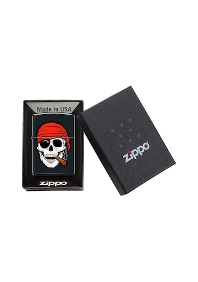 Zippo Çakmak 218-102064 Skull With Cigar
