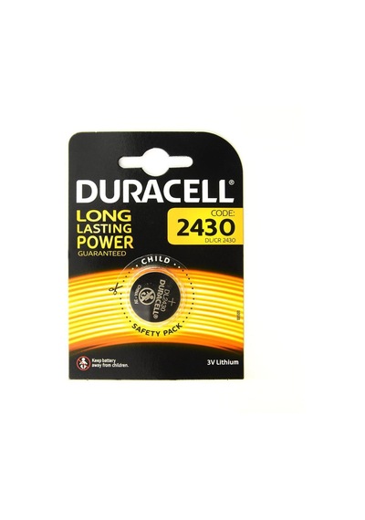 Duracell Yuvarlak Düğme Pil 2430 3 Volt
