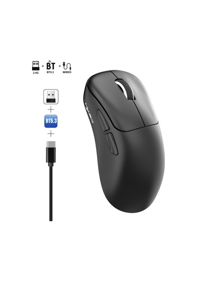 T700 Makrolu Kablosuz Oyuncu Mouse- 3 Modlu Kullanım-500 Mah Batarya Diğer