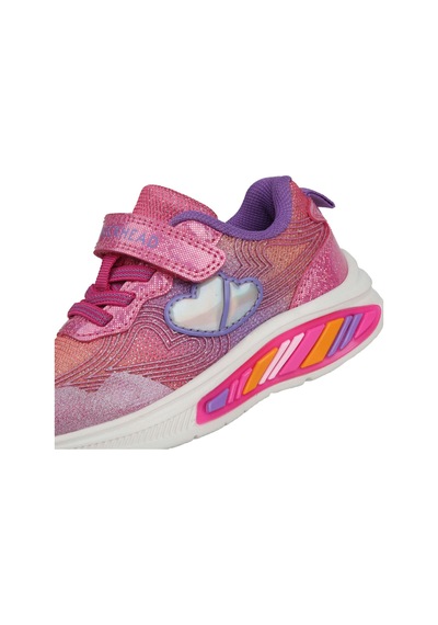 Buckhead Nina Kız Çocuk Işıklı Spor Ayakkabı - Pembe Buck3042-009 Pembe