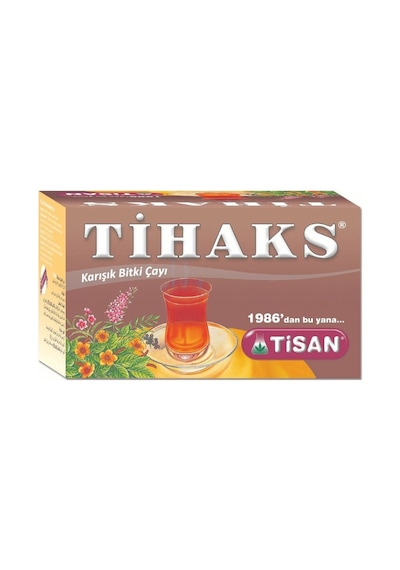 Tisan Tihaks Karışık Bitki Süzen Poşet Çay 5'li 20 x 2.5 G