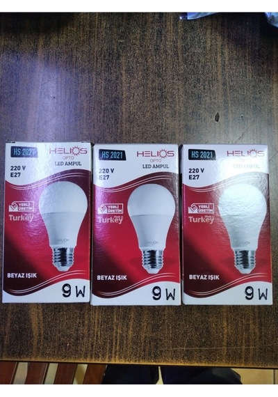 Tasarruflu Led Lamba 3 Adet