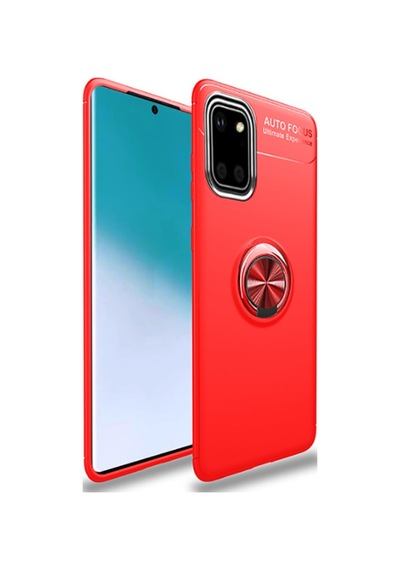 Samsung Galaxy Uyumlu Note 10 Lite Kilif Yüzüklü Magnetli Ravel Case 415866375
