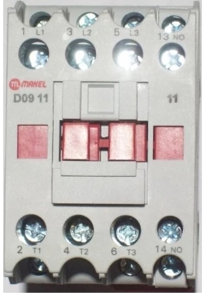 Makel Kontaktör Knc1-0911 Ac Kontaktör 4kw 9a