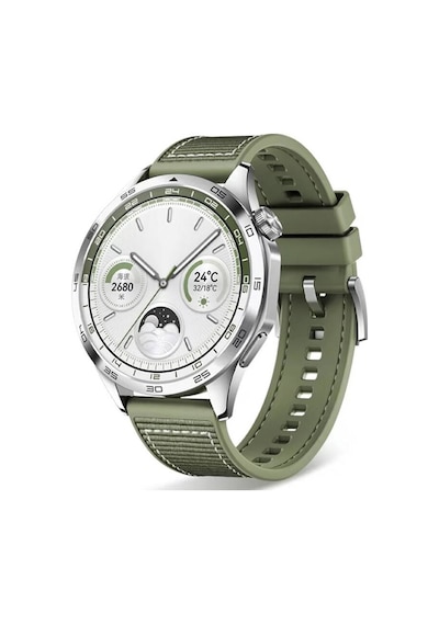 Zore Galaxy Watch 46mm Uyumlu Clo- Krd-102 22mm Silikon Kordon-yeşil