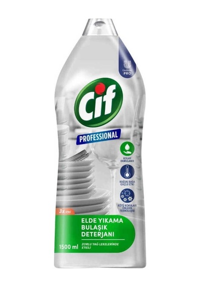 Cif Pro. Elde Bulaşık Deterjanı 1500 Ml