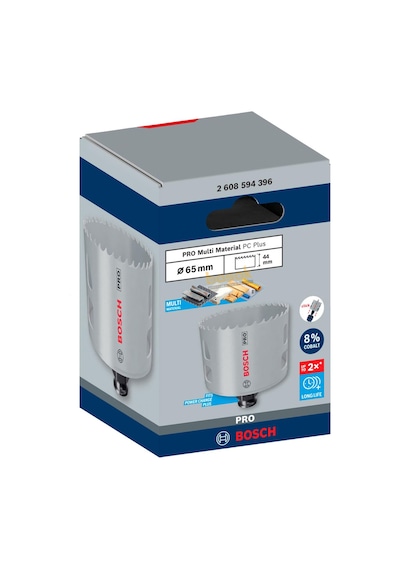 Bosch Pro 65 Mm Pc Delik Testeresi Hss %8 Kobalt 2608594396