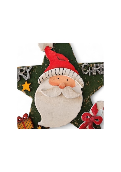 Büyük Yıldız Noel Baba Yılbaşı Dekor