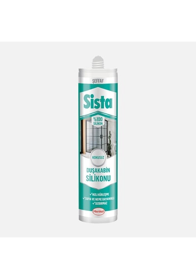 Sista Extra White Banyo Duşakabin Silikonu 280 Ml Beyaz